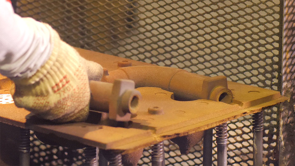 Metalcasting - shell molding - shell mold and core