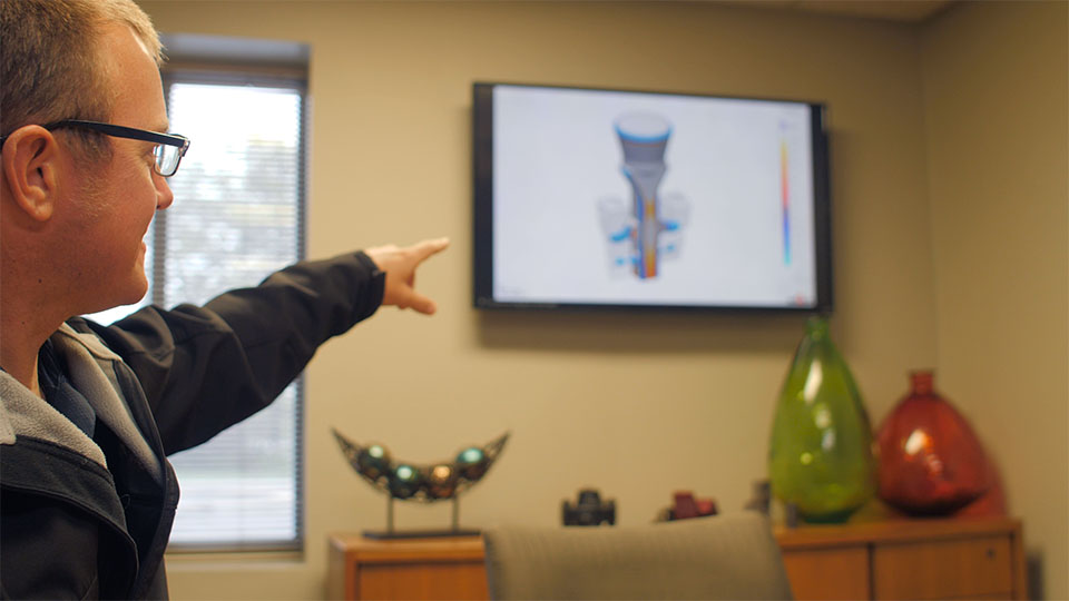 Investment casting design