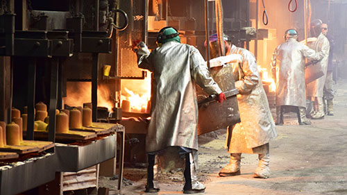 Eagle Alloy: pouring